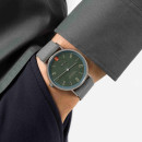 NOMOS Glashütte Tangente 38 Datum Lakritze  - Bild 6