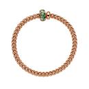 FOPE Solo Flex'it Armband mit Diamanten und Smaragden - Bild 2