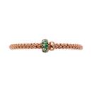 FOPE Solo Flex'it Armband mit Diamanten und Smaragden - Bild 3