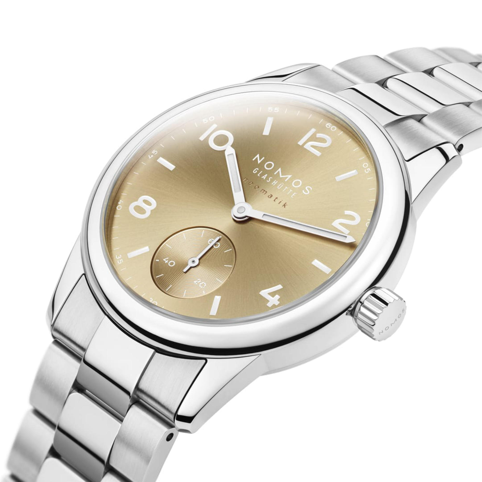 NOMOS Glashütte Club Sport Neomatik 34 Gold