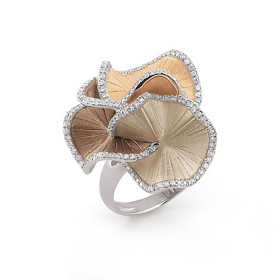         Roségold &amp; Weißgold, Ringe, Cammilli Sultana Ring GAN2979T