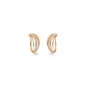         Roségold, Ohrringe, Cammilli Velaa Waves Ohrringe GOR3372J