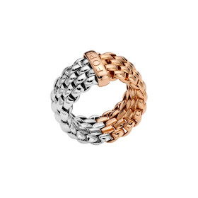         Roségold &amp; Weißgold, Ringe, FOPE Essentials Flex'it Ring 07E04AX_XX_1_XRX_00S