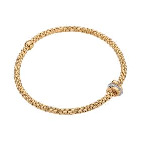 Weißgold, Armschmuck, FOPE Prima Flex'it Armband 74408BX_BB_G_GBG_0XS