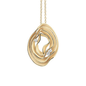 Gelbgold, Halsschmuck, Cammilli Dune Electa Collier GPE2444U