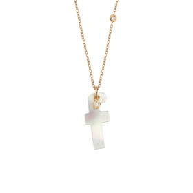 Roségold, Halsschmuck, Gellner Love Letters Collier, Ref: 2-81713-06