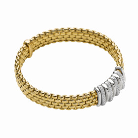 Gelbgold, Armschmuck, FOPE Panorama Flex'it Armband 58804BX_BB_G_BBX_0XS