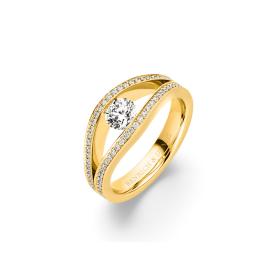 Gelbgold, Ringe, Henrich & Denzel Tensio Ring G7501.05000