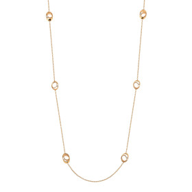 Gelbgold, Halsschmuck, Cammilli Dune Lange Kette GCO2714U