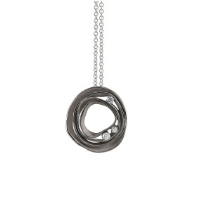         Gold farbig veredelt, Halsschmuck, Cammilli Dune Anhänger mit Halskette GPE0776E