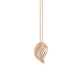 Roségold, Halsschmuck, Annamaria Cammilli Velaa Pavé Collier GPE3264J
