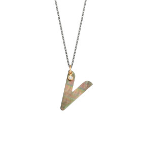Silber farbig beschichtet, Halsschmuck, Gellner Love Letters Collier, Ref: 2-81716-22