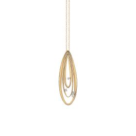 Gelbgold, Halsschmuck, Annamaria Cammilli Velaa Halskette GPE3130U