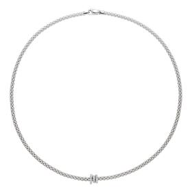 Weißgold, Halsschmuck, FOPE Prima Flex'it Collier 74408CX_PB_B_BBB_043