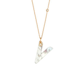 Roségold, Halsschmuck, Gellner Love Letters Collier, Ref: 2-81713-22