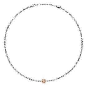 Weißgold, Halsschmuck, FOPE Eka Tiny Flex'it Collier 73901CX_BB_B_RRR_043