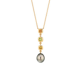 Roségold, Halsschmuck, Gellner Salt´n Pepper Collier, Ref: 5-25033-05