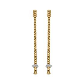 Weißgold, Ohrringe, FOPE Prima Ohrgehänge mit Diamanten 74508OX_BB_G_XBX_000