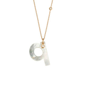 Roségold, Halsschmuck, Gellner Love Letters Collier, Ref: 2-81713-17