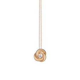 Roségold, Halsschmuck, Cammilli Desert Rose Halskette GPE3233J