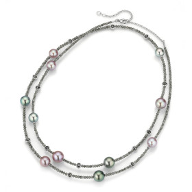 Weißgold, Halsschmuck, Gellner Castaway Collier, Ref: 5-25142-01