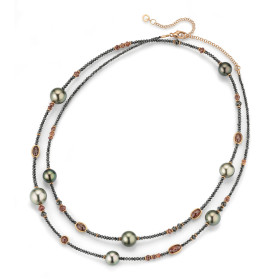 Roségold, Halsschmuck, Gellner Castaway Collier, Ref: 5-25070-01
