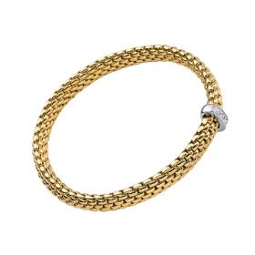 Weißgold, Armschmuck, FOPE Vendôme Flex'it Armband mit Diamanten 58402BX_BB_G_XBX_0XS