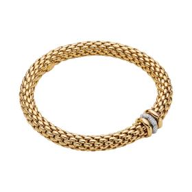 Weißgold, Armschmuck, FOPE Love Nest Flex'it Armband 45114BX_BB_G_GBG_0XS