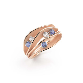 Roségold, Ringe, Cammilli Dune Color Ring GAN3375PT01
