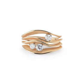 Roségold, Ringe, Cammilli Dune Precious Ring GAN2681J
