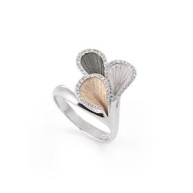 Weißgold, Ringe, Annamaria Cammilli Goccia Ring GAN2114T