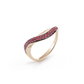 Roségold, Ringe, Cammilli Velaa Color Ring, Ref: GAN3331V06N