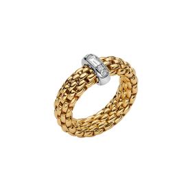 Weißgold, Ringe, FOPE Vendôme Flex'it Ring mit Diamanten 58302AX_BB_G_XBX_00S