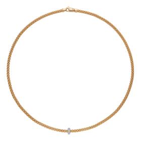 Weißgold, Halsschmuck, FOPE Prima Collier 74508CX_BB_G_XBX_043