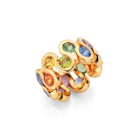 Gelbgold, Ringe, A. Odenwald Camille Ring 33848 SF GG