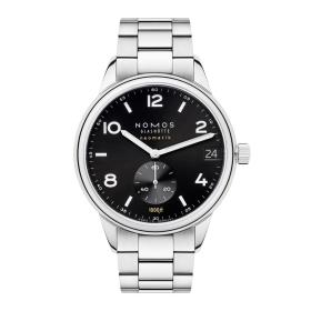 Unisex, NOMOS Glashütte Club Sport neomatik 42 Datum schwarz 781