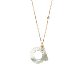 Roségold, Halsschmuck, Gellner Love Letters Collier, Ref: 2-81713-01