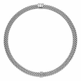Weißgold, Halsschmuck, FOPE Panorama Collier mit Daimanten 58712CX_BB_B_BBB_042