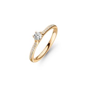 Roségold, Ringe, Henrich & Denzel Diva Solitärring RS006.02000