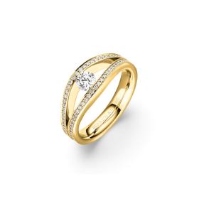 Gelbgold, Ringe, Henrich & Denzel Tensio Ring G7501.03000