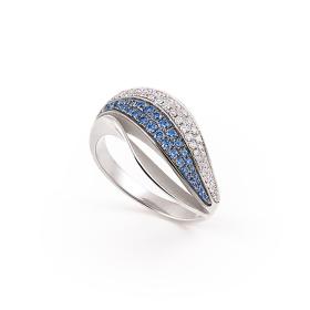 Weißgold, Ringe, Annamaria Cammilli Velaa Color Ring GAN3299V01W