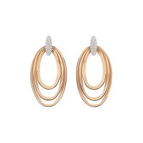 Weißgold, Ohrringe, Annamaria Cammilli Dune Chic Pavé Ohrringe GOR3674PAVJ