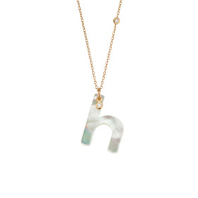Roségold, Halsschmuck, Gellner Love Letters Collier, Ref: 2-81713-08