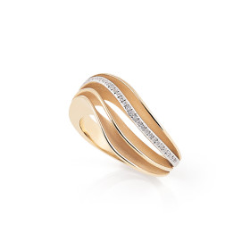 Weißgold, Ringe, Cammilli Velaa Waves Ring GAN3371J