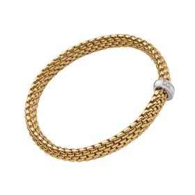 Weißgold, Armschmuck, FOPE Vendôme Flex'it Armband mit Diamanten 58302BX_BB_G_XBX_0XS
