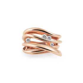 Roségold, Ringe, Cammilli Firenze Icon Lux Ring GAN3658ICLP