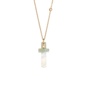 Roségold, Halsschmuck, Gellner Love Letters Collier, Ref: 2-81713-20
