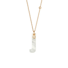 Roségold, Halsschmuck, Gellner Love Letters Collier, Ref: 2-81713-10