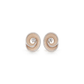 Roségold, Ohrringe, Cammilli Athena Ohrringe, Ref: GOR3500NT40