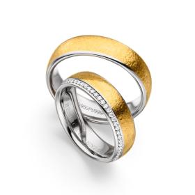 Platin, Ringe, Henrich & Denzel Unita Trauringe P3013.98000-P3013.02000
